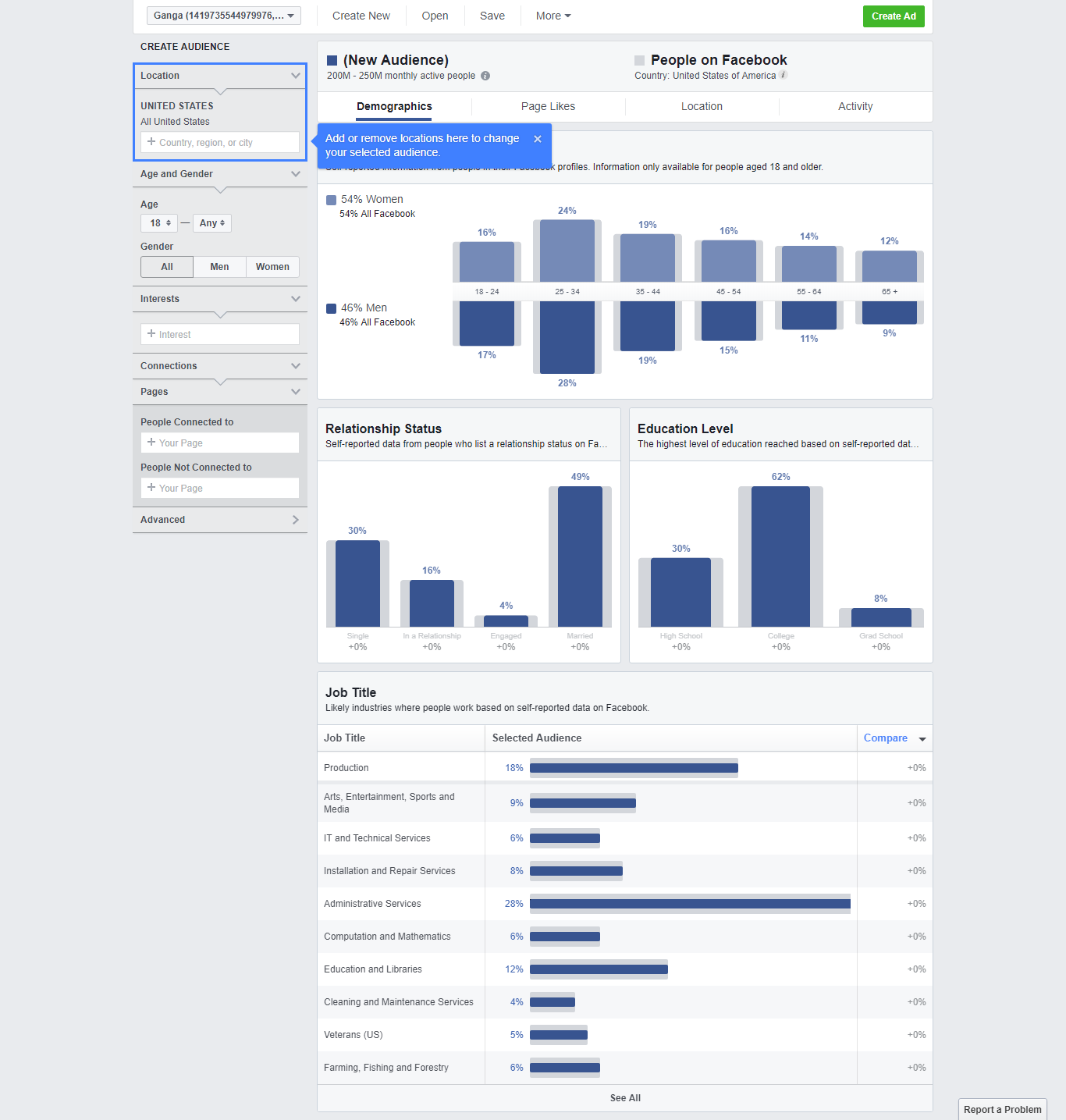 How to Run Facebook Ads : Step by Step Guide for Facebook Advertisement 1 aduience insight