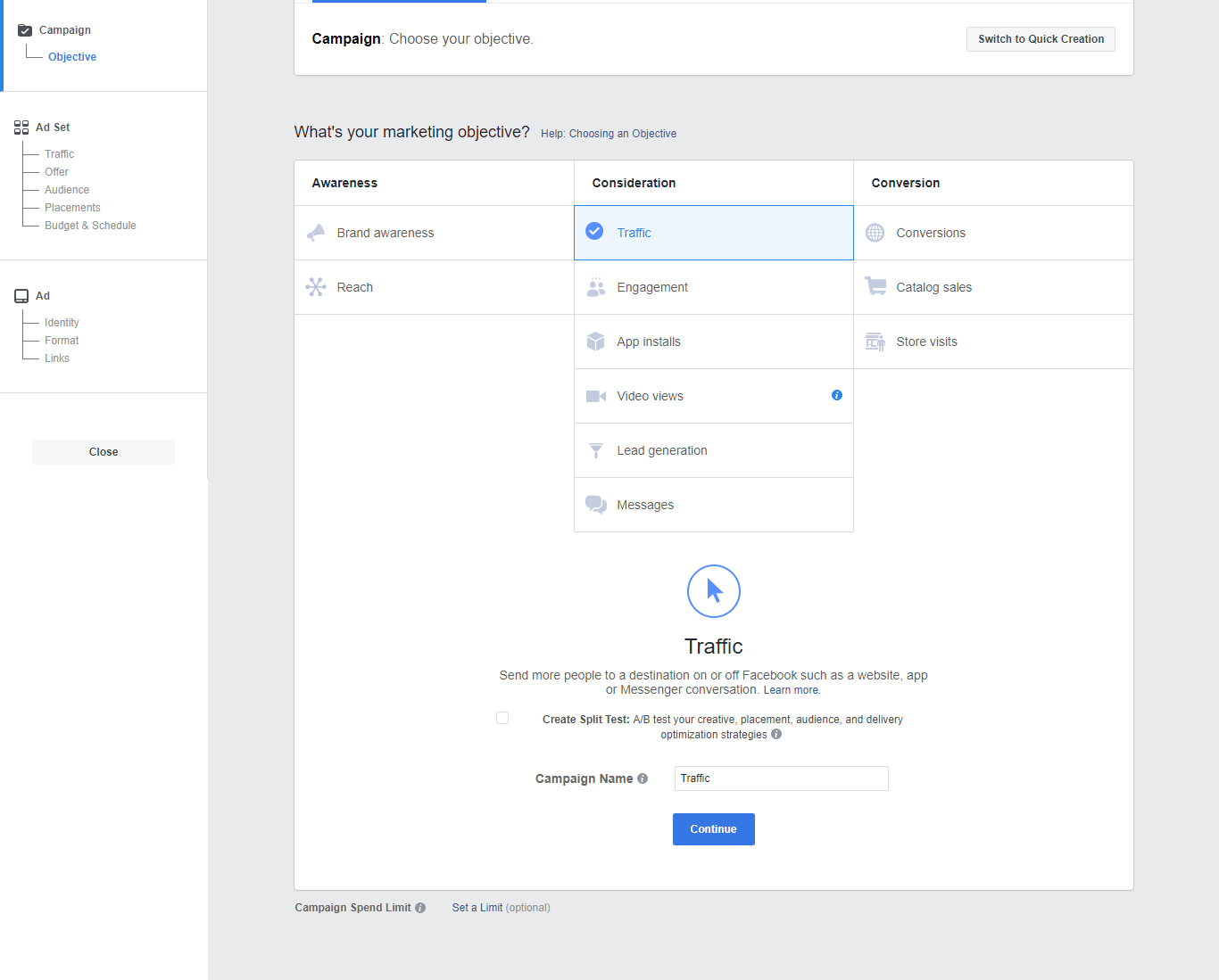 How to Run Facebook Ads : Step by Step Guide for Facebook Advertisement 2 obejctive